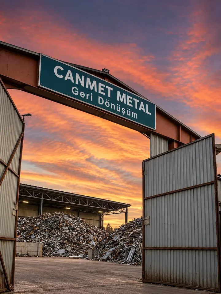 CANMET Metal geri dönüşüm tesisinin dış görünümü